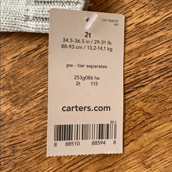 Carter’s Fair Isle Child’s Sweater 2T - Picture 2 of 4